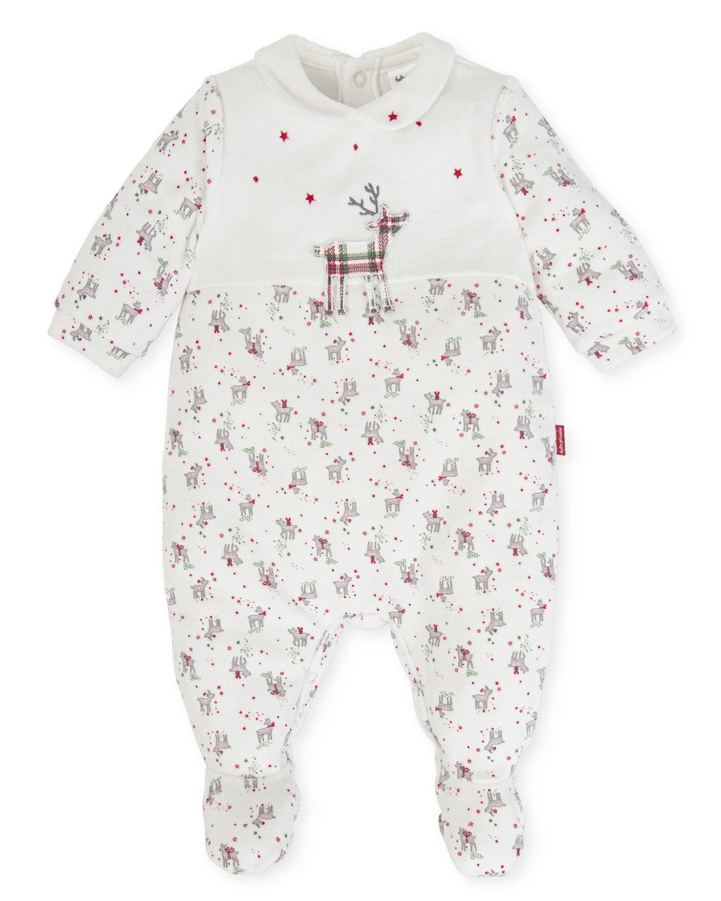 Tutto Piccolo Baby Christmas Footie 6088W23