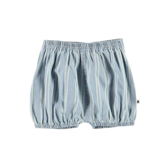 MOLO Somos Shorts - Striped Chambrey