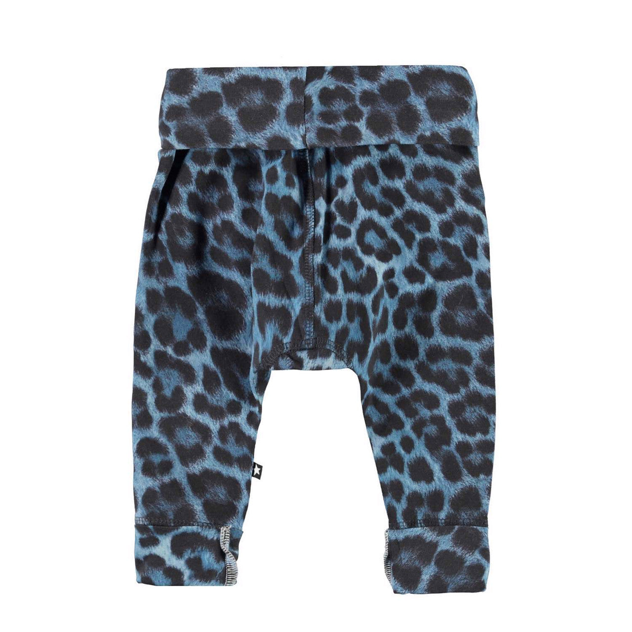 MOLO San Pants - Blue Leopard (6S22I210-6471)