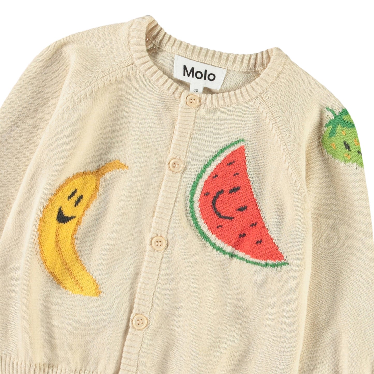 MOLO Brody Cardigan - Cute Fruits