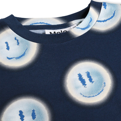 MOLO Riley Kids Top - Oceanic Moons