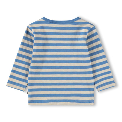 MOLO Elvo Top - Blue Sand Stripe