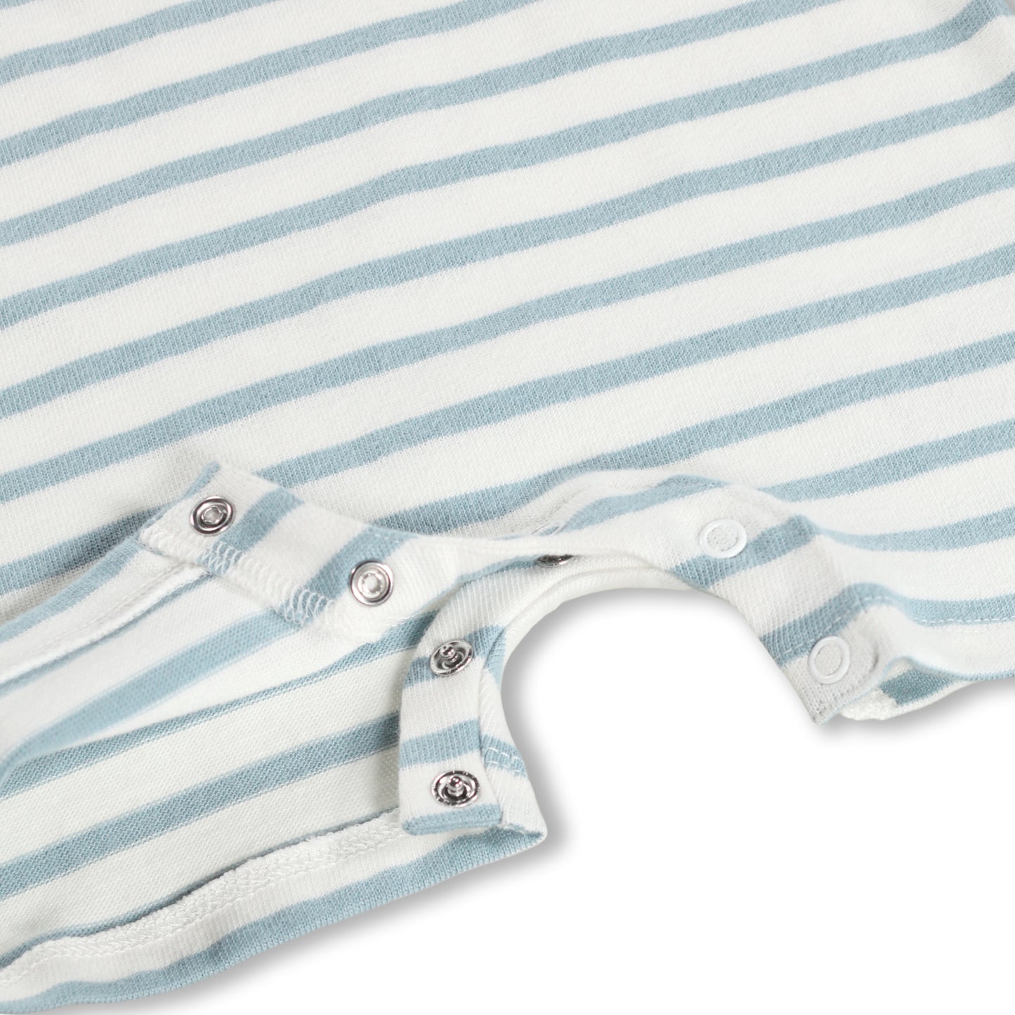 MOLO Fan Romper - Stream Stripe