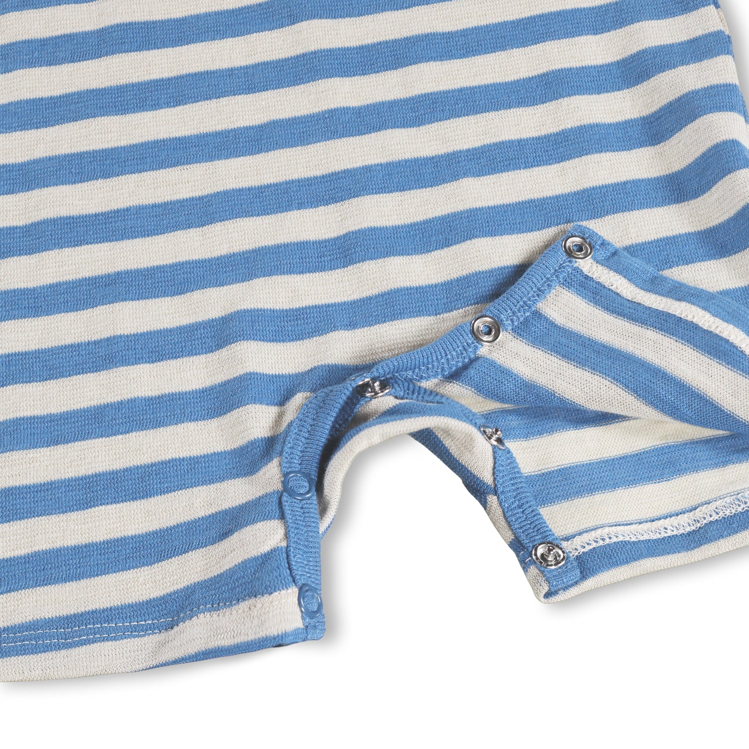 MOLO Finn Romper - Blue Sand Stripe