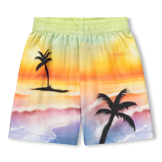 MOLO Solar Shorts - Airbrush Beach
