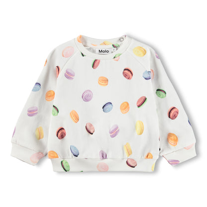 MOLO Disc Sweatshirt - Funny Macarons