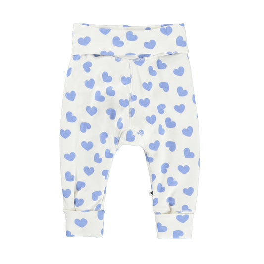  MOLO San Pants - Blue Hearts (6W22I207-6606)