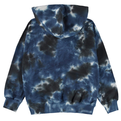 MOLO Matt Hoodie - Black Blue Dye (6W22J302-7732)