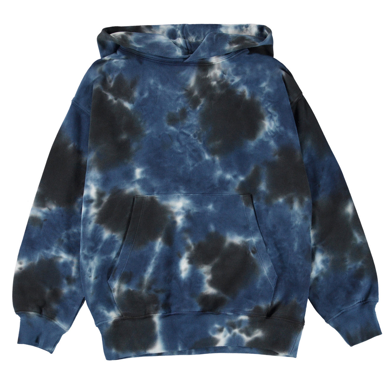 MOLO Matt Hoodie - Black Blue Dye (6W22J302-7732)