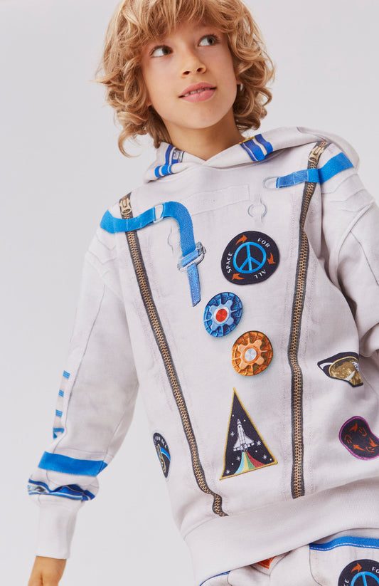 Moz Sweatshirt - Astronaut (6W22J303-7750)