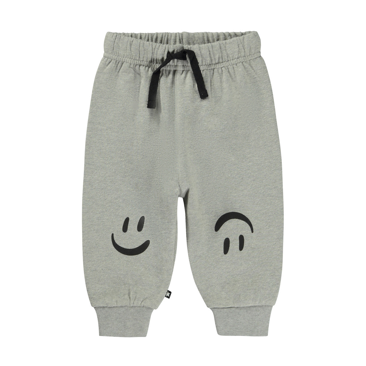 MOLO Simeon Emoji Pants - Grey Melange (6W23I223-1046)