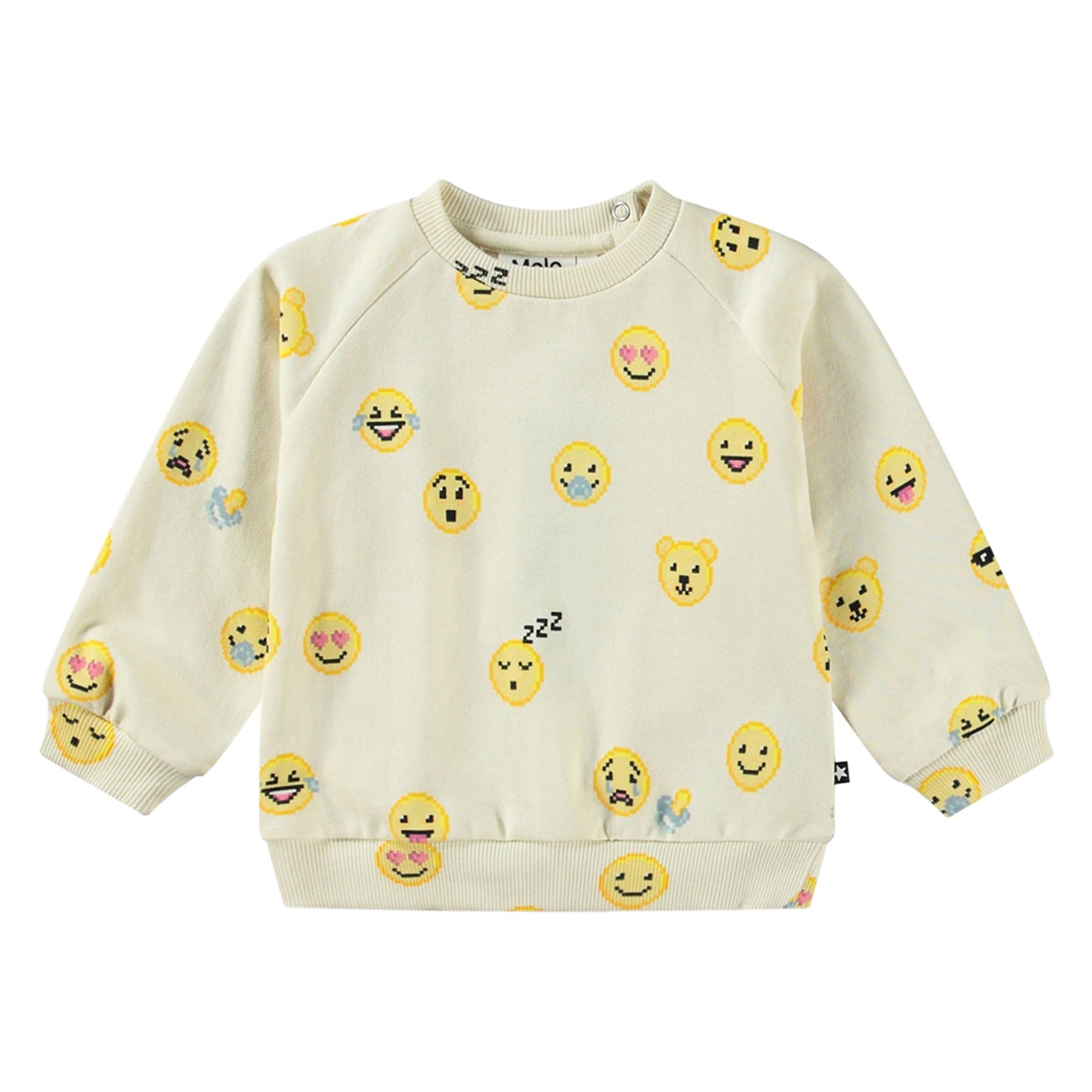 MOLO Disc Sweatshirt - Happy Pixels