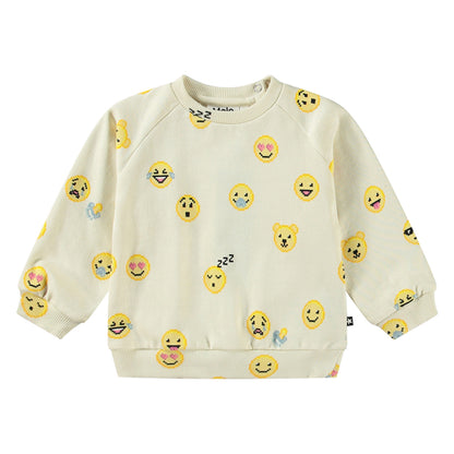 MOLO Disc Sweatshirt - Happy Pixels