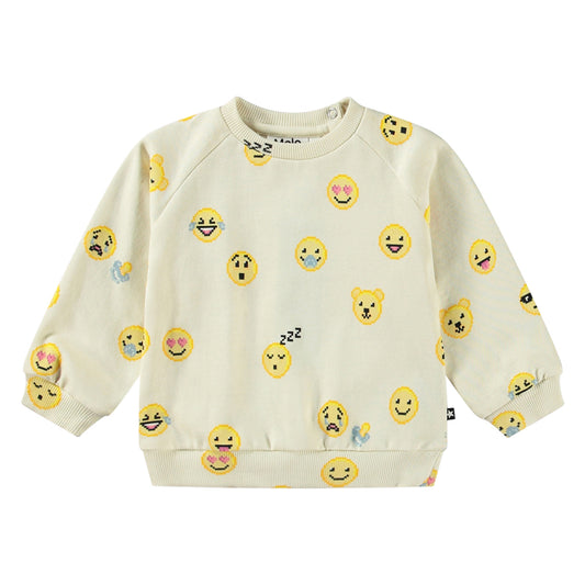 MOLO Disc Sweatshirt - Happy Pixels