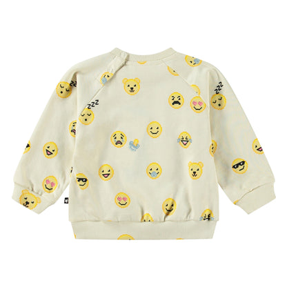 MOLO Disc Sweatshirt - Happy Pixels