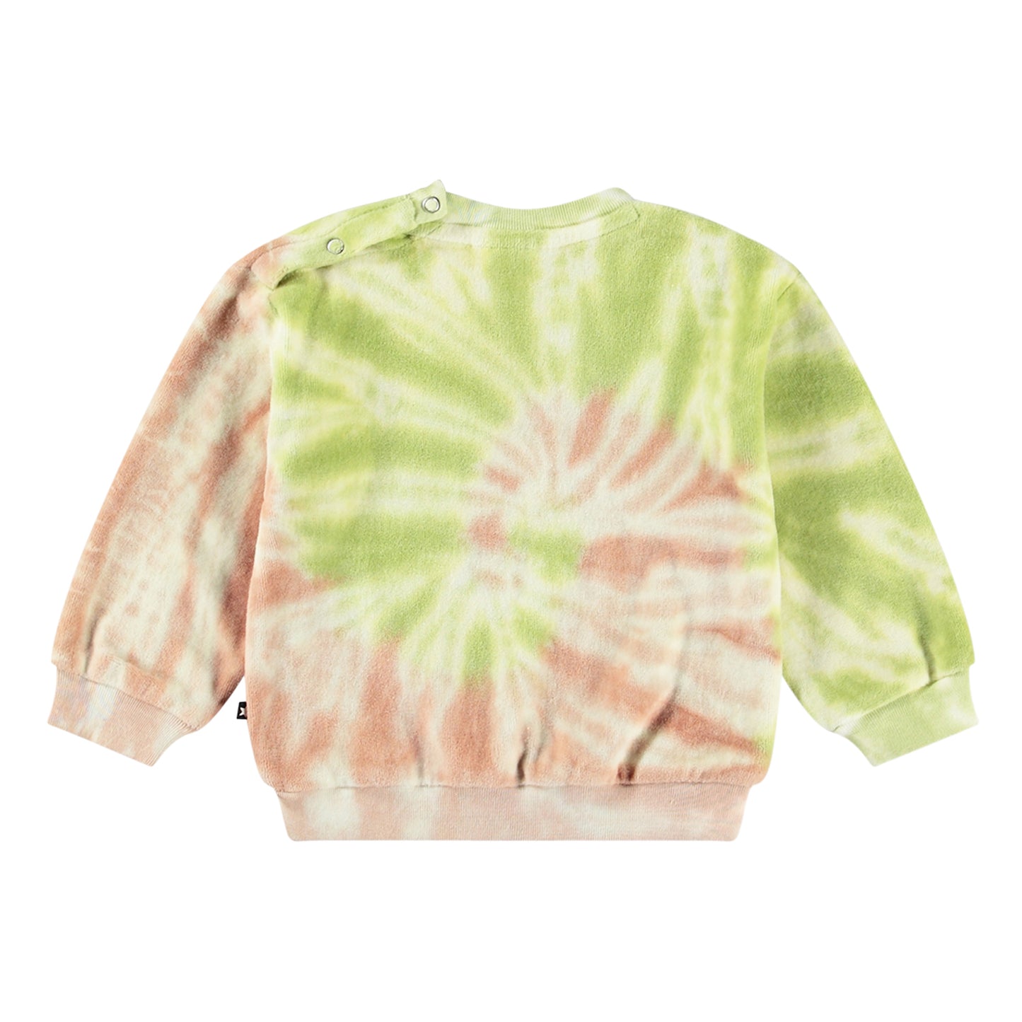 MOLO Girls Dear Sweatshirt - Tie Dye Play