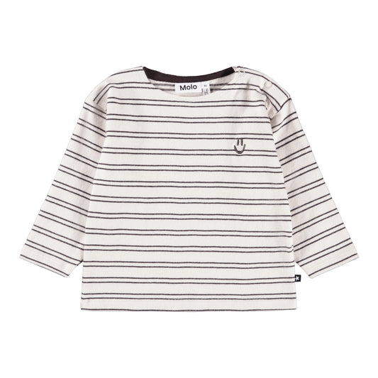 MOLO Edarko Top - Cocoa Stripe