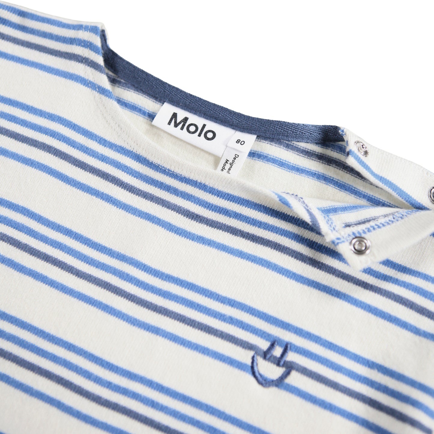 MOLO Edarko Top - Sea Sky Stripe
