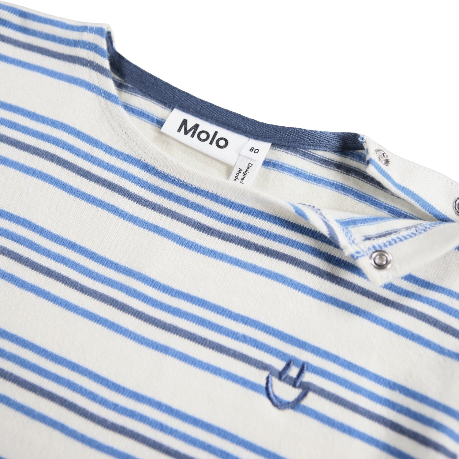 MOLO Edarko Top - Sea Sky Stripe