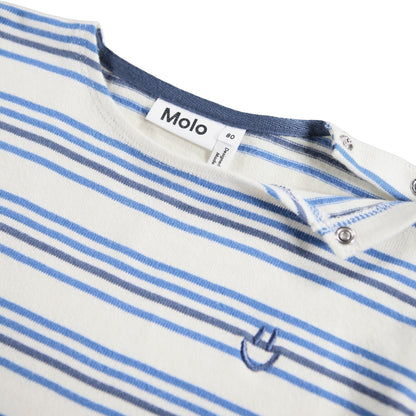 MOLO Edarko Top - Sea Sky Stripe