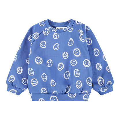 MOLO Disc Sweatshirt - Blue Moods