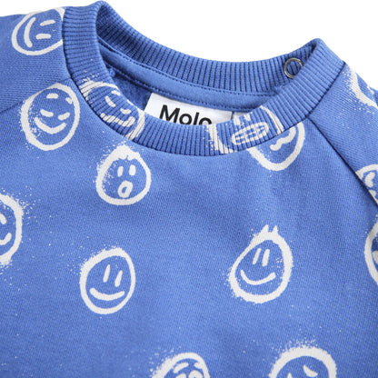 MOLO Disc Sweatshirt - Blue Moods