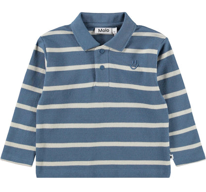 MOLO Easty Polo - Twilight Stripe