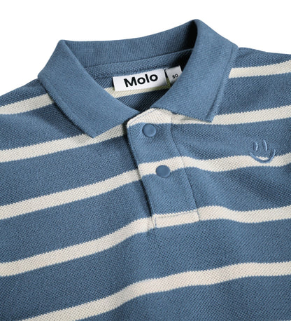 MOLO Easty Polo - Twilight Stripe