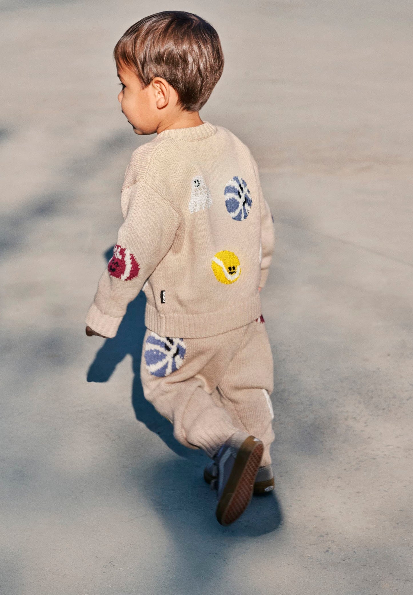 MOLO Breeze Cardigan & Pants Set - Fuzz Ball Sandy