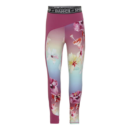 MOLO SPORT Olympia Pants - Hibiscus Rainbow 