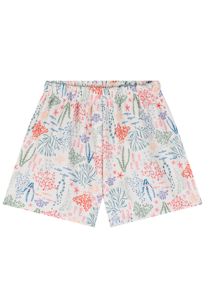 LAMON Girls Coral Top & Shorts Set 70218-VM0085