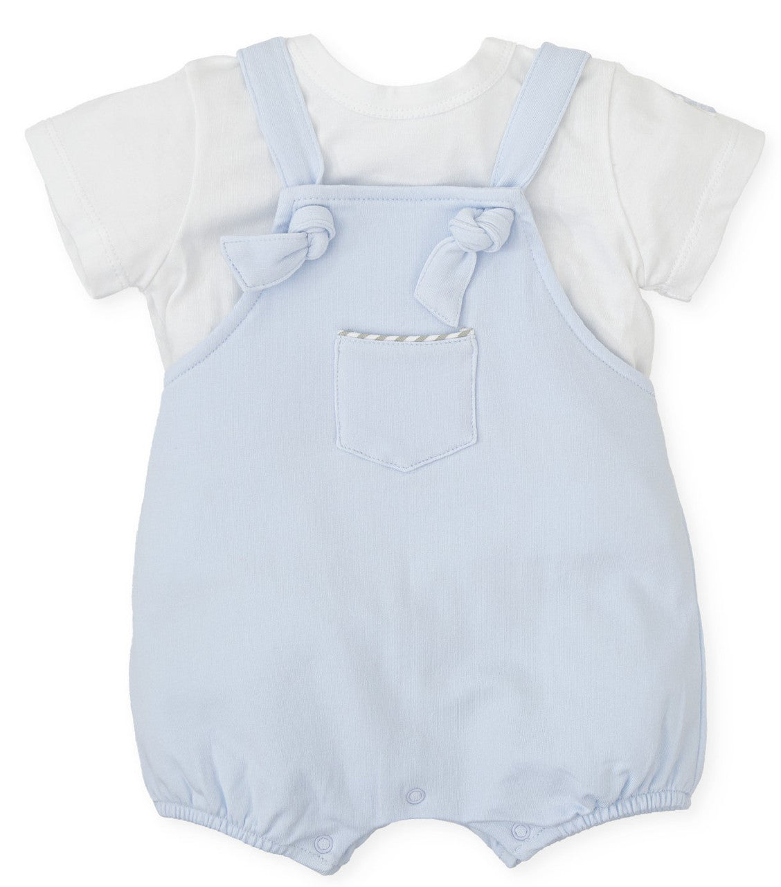 Tutto Piccolo Boys Top & Overalls 7383S24