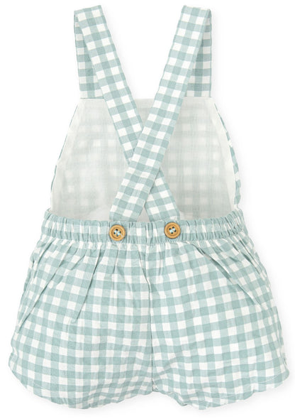 Tutto Piccolo Checkered Overalls 7401S24