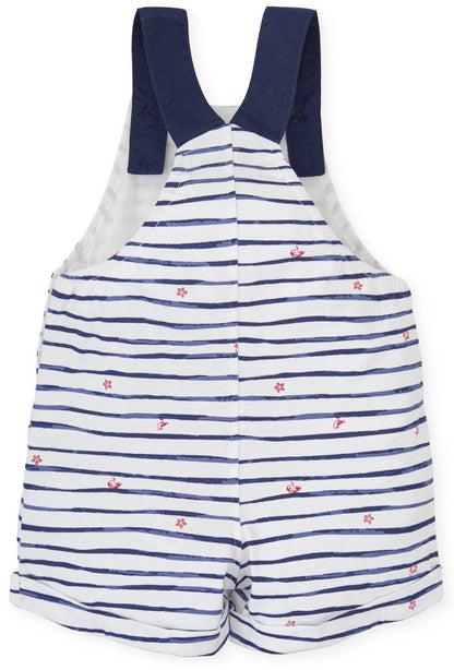 Tutto Piccolo Striped Romper 7487S24