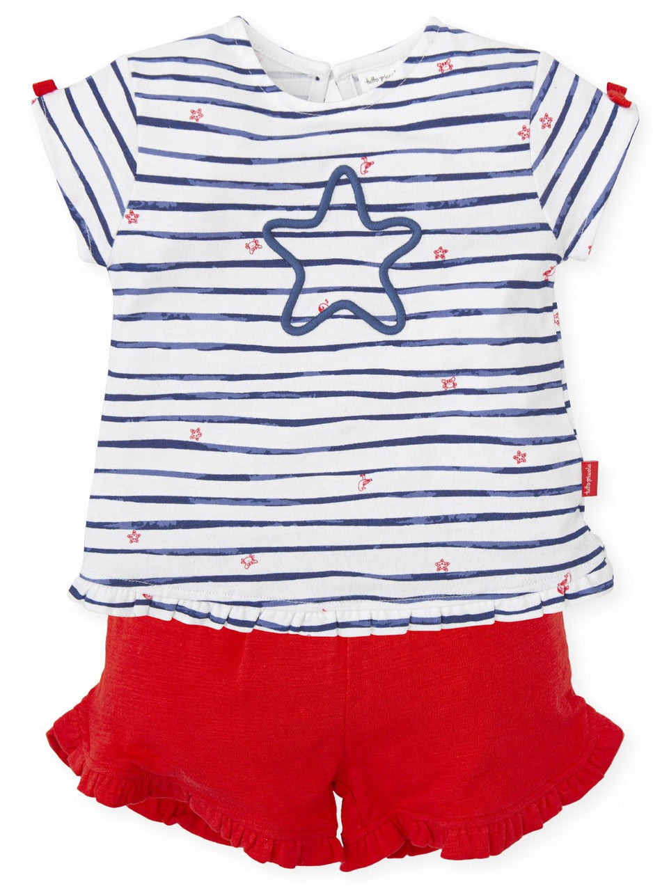 Tutto Piccolo Top & Shorts 7687S24