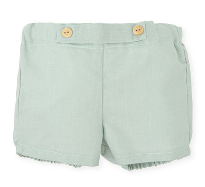 Tutto Piccolo Green Shorts 7874S24 