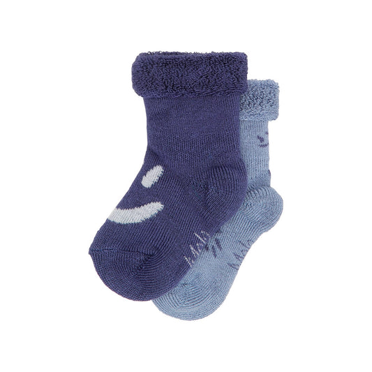 MOLO Nodda Socks 2pk. - Dusty Blue