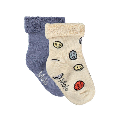 MOLO Nodda Socks 2pk. - Evening Sky