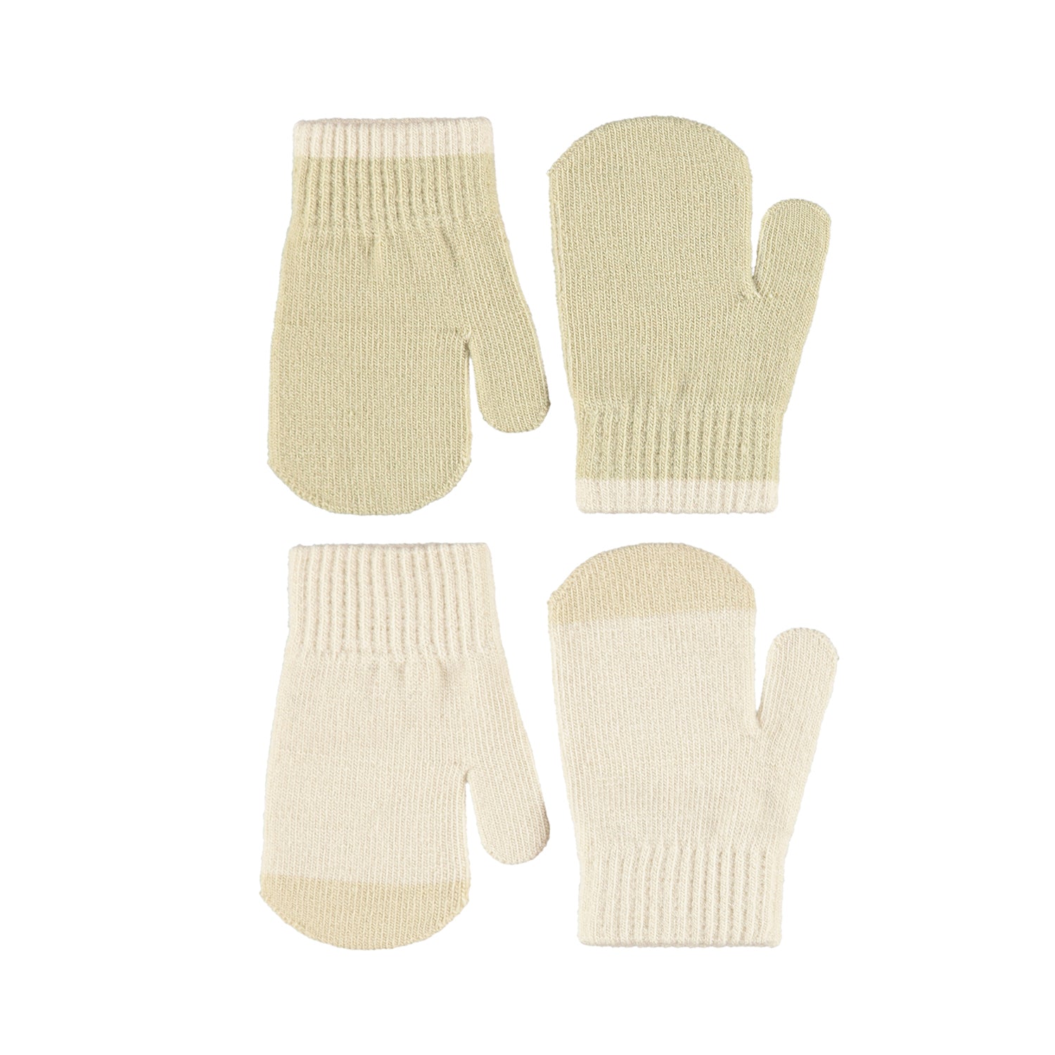 MOLO Kenny Mittens 2pk - White Noise