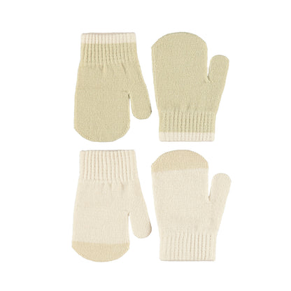 MOLO Kenny Mittens 2pk - White Noise