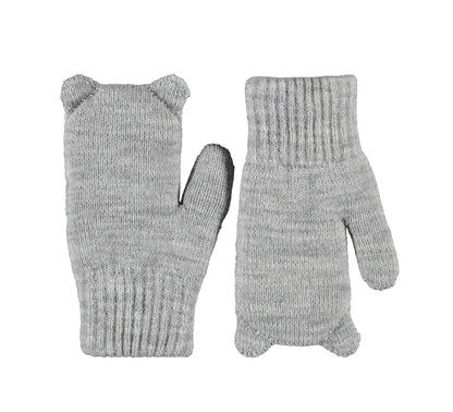 MOLO Kenau Mittens - Grey Melange