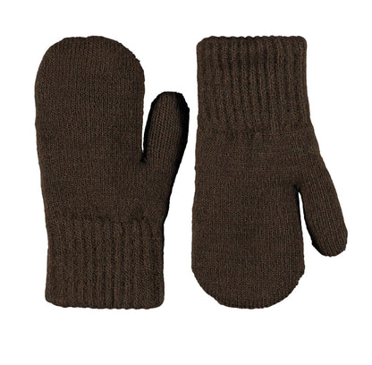 MOLO Kenau Mittens - Bark Brown