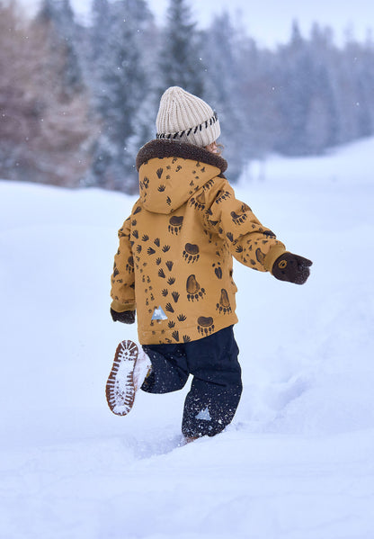 MOLO Kenau Mittens - Bark Brown