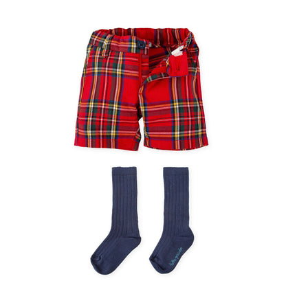 Tutto Piccolo Boys Shorts & Socks 2115W25