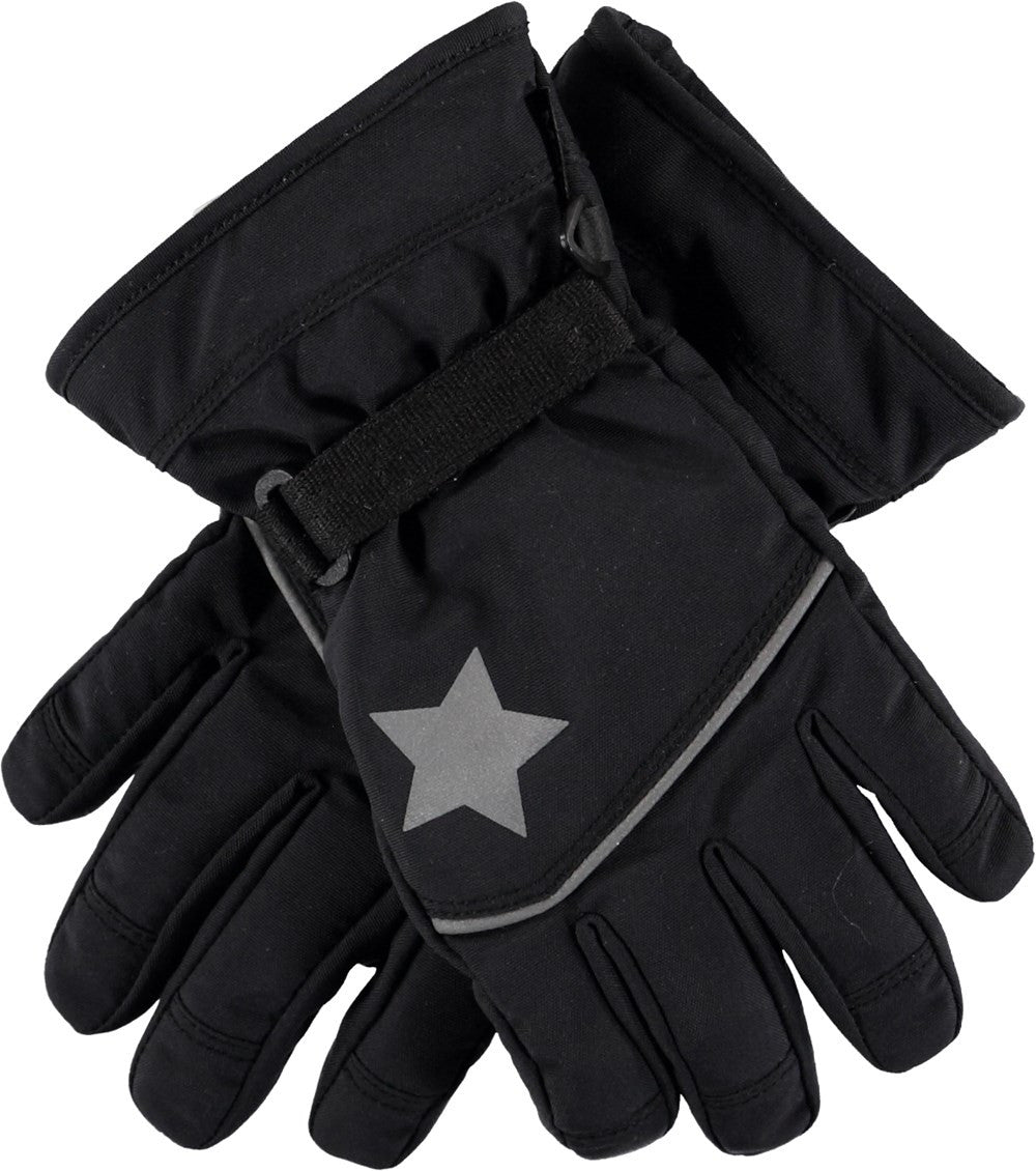 MOLO Mack Gloves - Very Black ( 7w19s207-2673)