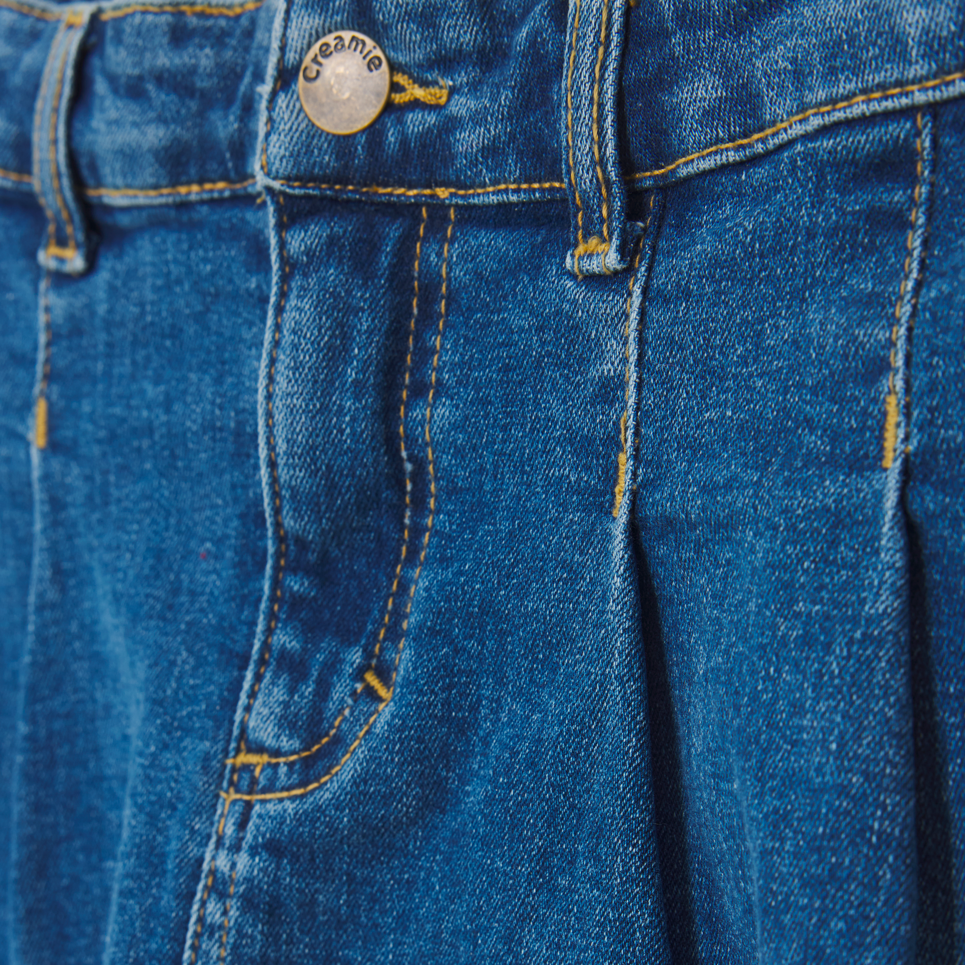 CREAMIE Denim Skirt 823149 dress