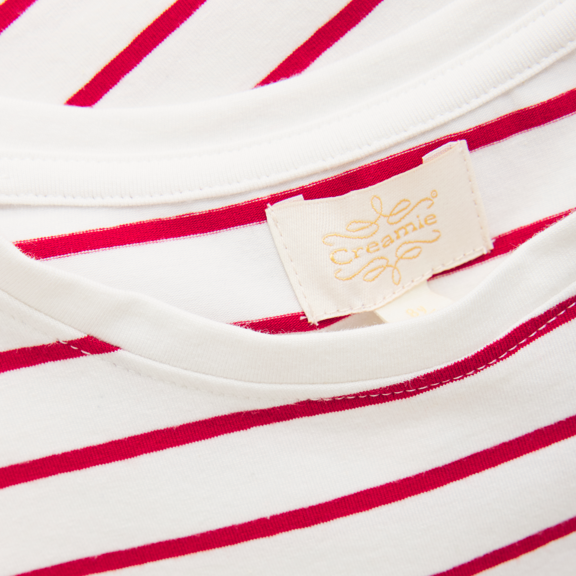 CREAMIE Striped Top 823203 dress