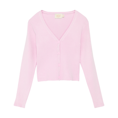 CREAMIE Rose Pink Cardigan 823209 dress