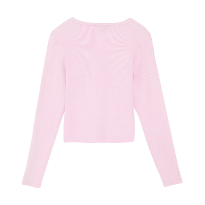 CREAMIE Rose Pink Cardigan 823209 dress