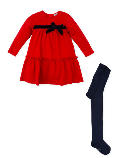 Tutto Piccolo Dress & Tights  8235W24 R00